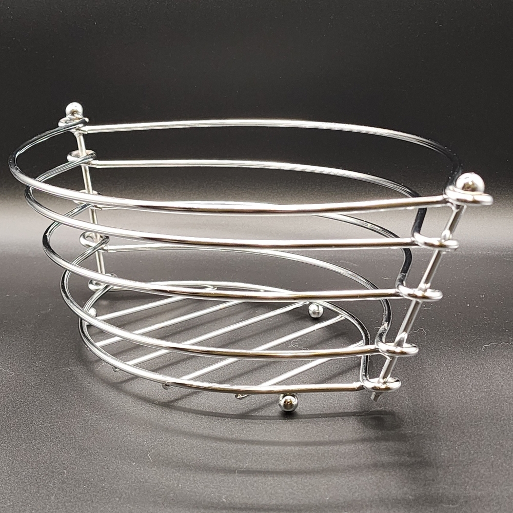 Stainless Steel Oval Fruit Basket